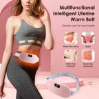 Heated Massage Pad for Period Cramps (Pink)