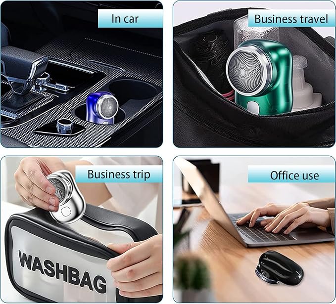 Mini Electric Shaver Pro™ | USB Rechargeable Pocket Electric Razor for Men
